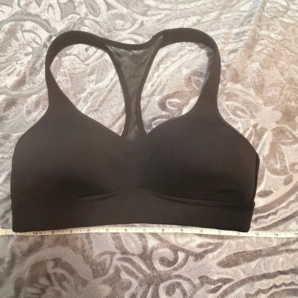 Lululemon Black Racerback Sports Bra Size 6 - Picture 9 of 16